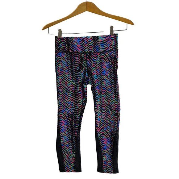 Nike Running Epic Lux Sidewinder Capri Cropped Leggings - Picture 1 of 13